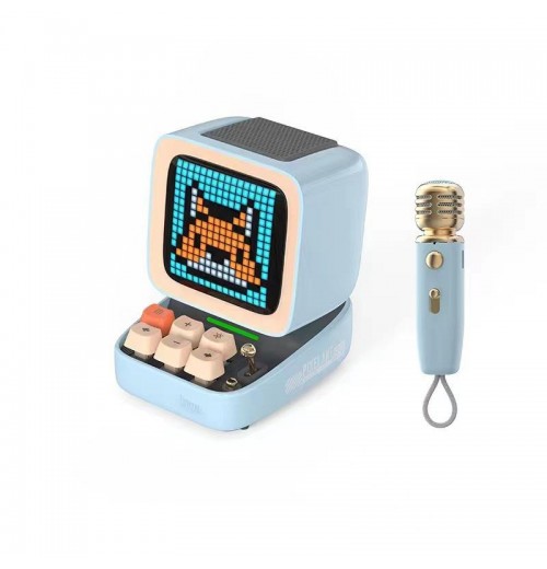 modern new design portable home mini desktop computer audio wireless speaker with small microphone modern new design portable home mini desktop computer audio wireless speaker with small microphone